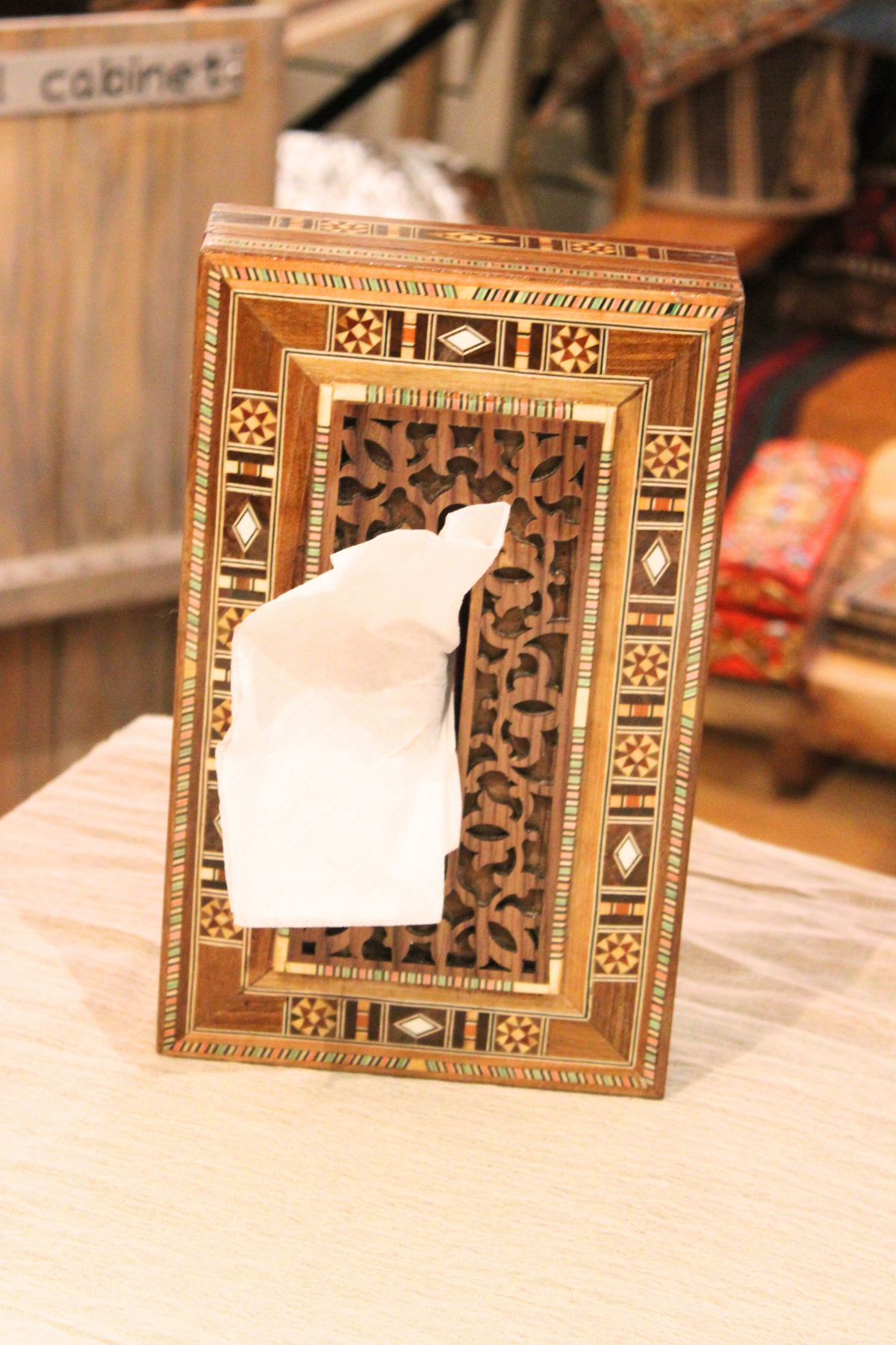 Mazaj Syrian Mosaic Tissue Box