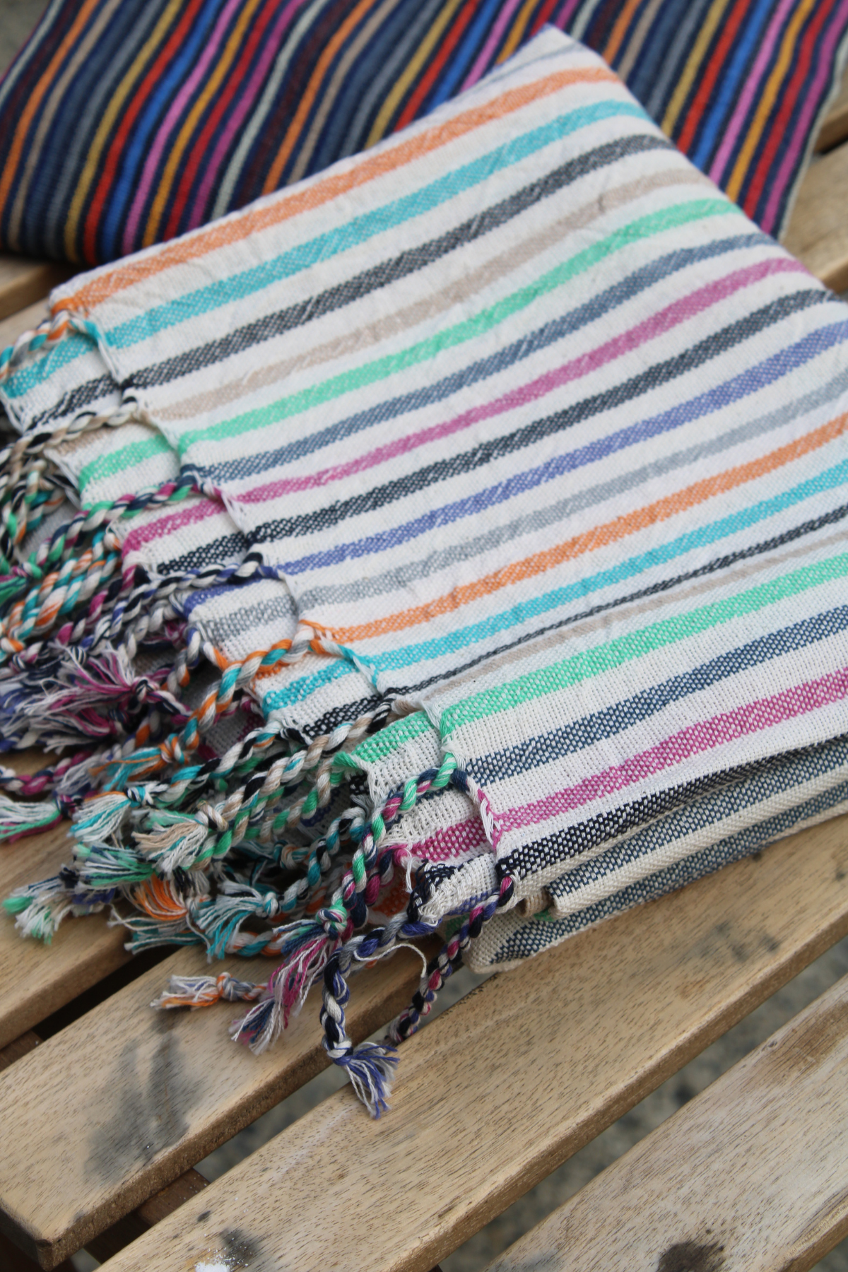 Bliss Stripes Handwoven Turkish Towel Collection