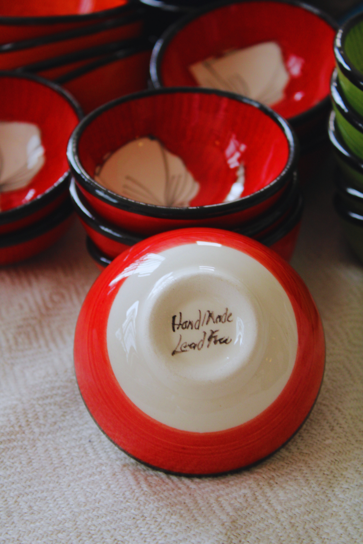 Dervish Handpainted Ceramic Bowls 8 cm