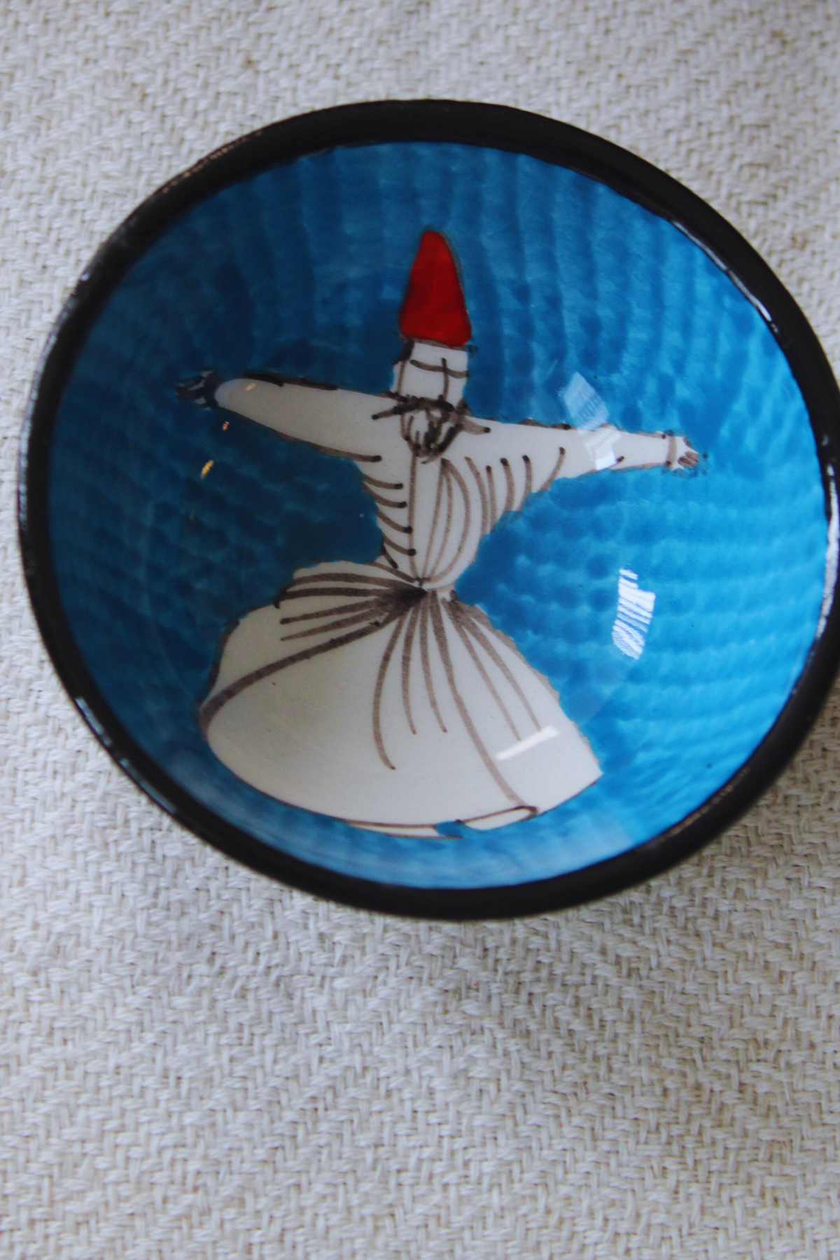 Dervish Handpainted Ceramic Bowls 8 cm