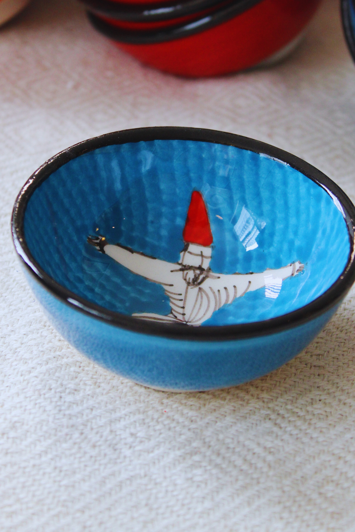 Dervish Handpainted Ceramic Bowls 8 cm