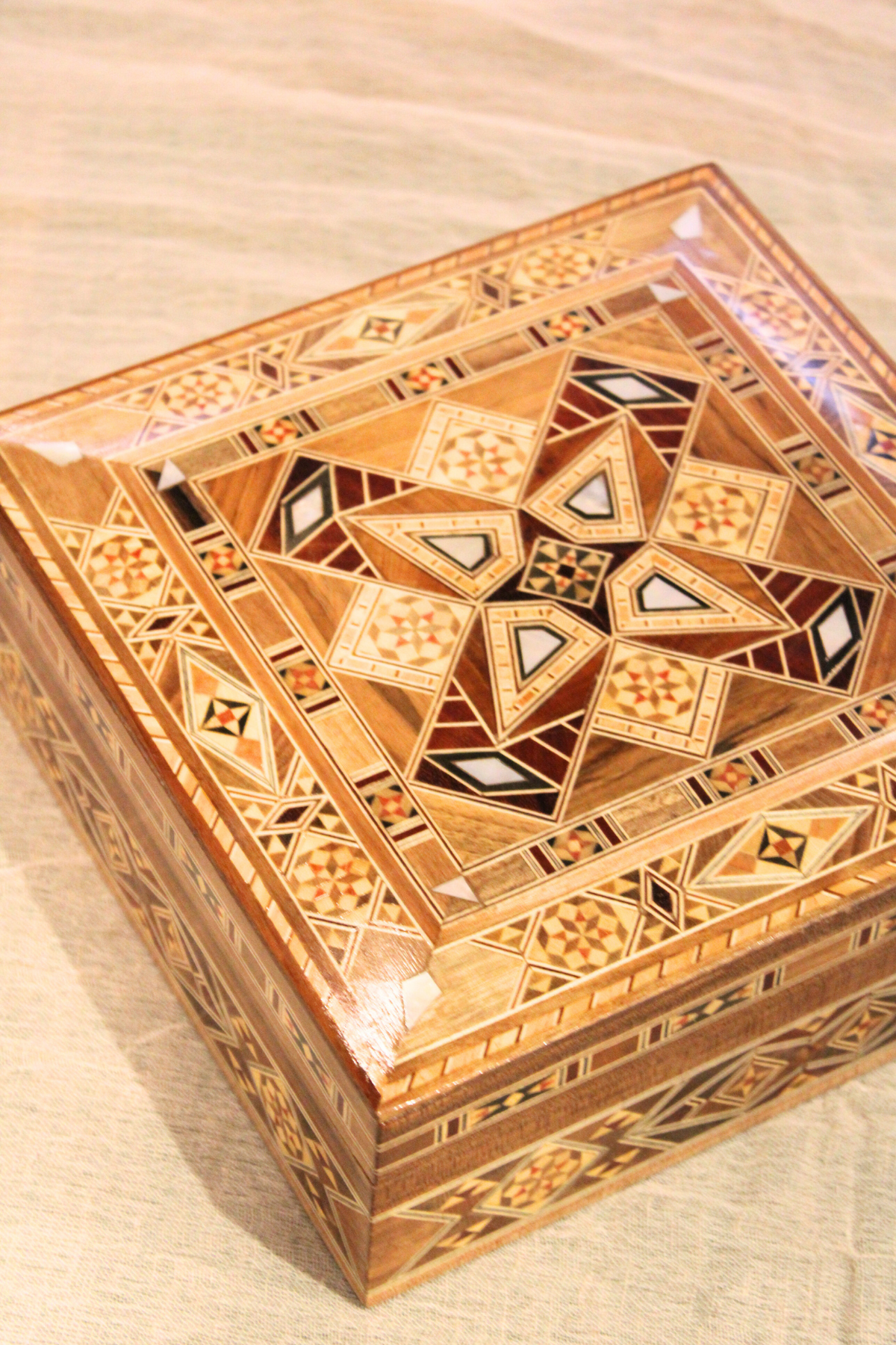 Bayat Syrian Mosaic Jewellery Box