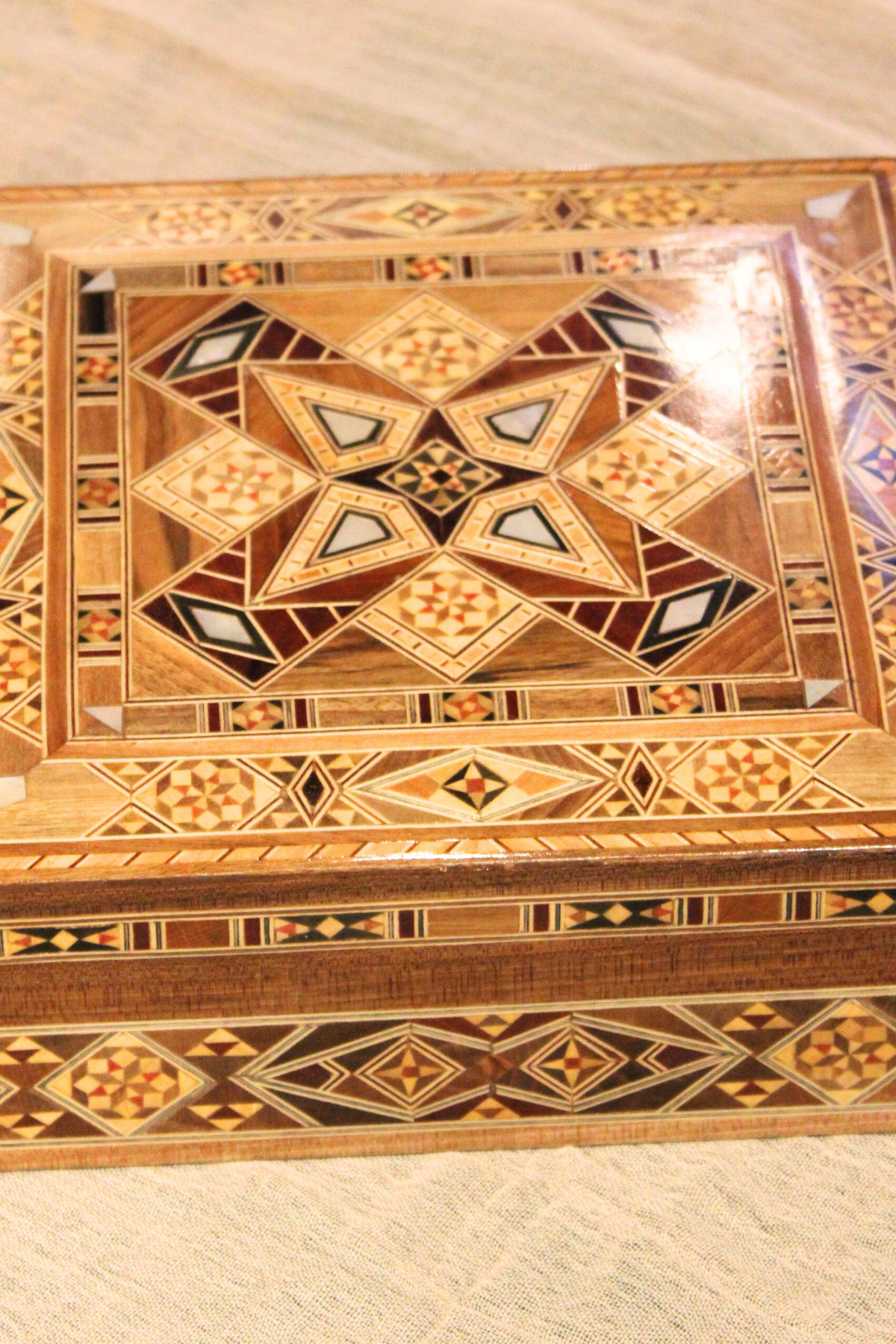 Bayat Syrian Mosaic Jewellery Box